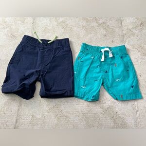 Two pair of toddler boy, size 2T shorts
